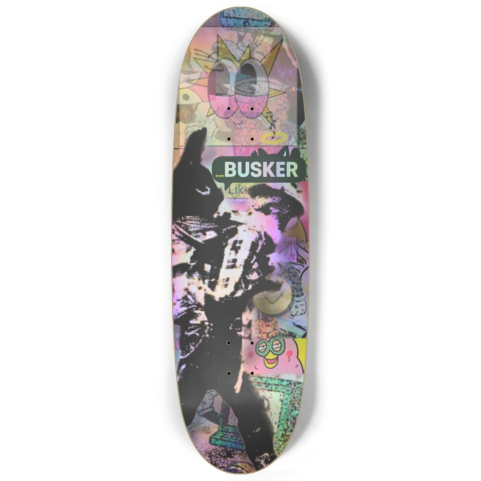 Platero y Yo | School of Social Detox...BUSKER Egg Skateboard (Holographic))