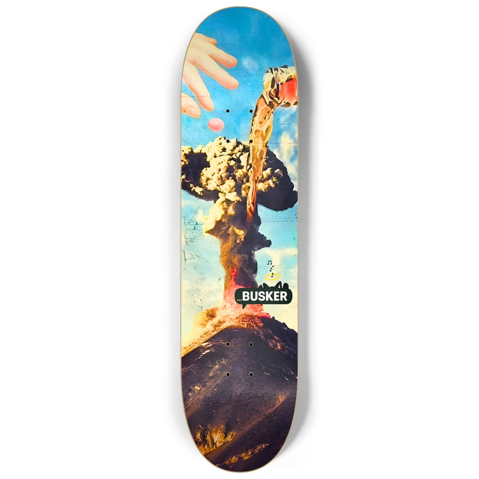Volcano ...BUSKER 8.25 Skateboard