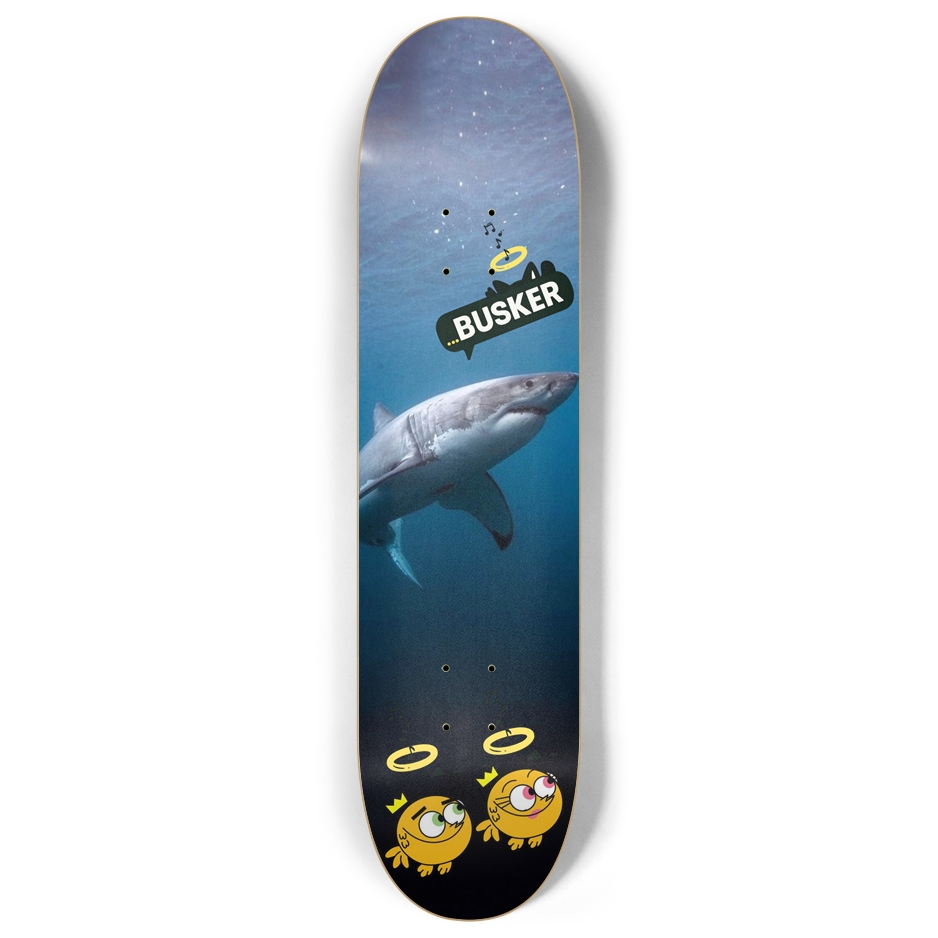 Fairly Odd Shark...BUSKER 8" Skateboard