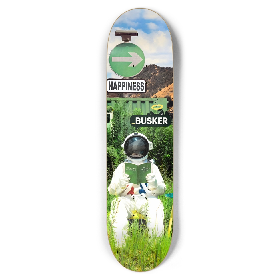 Distant Listener...BUSKER 8.5 Skateboard