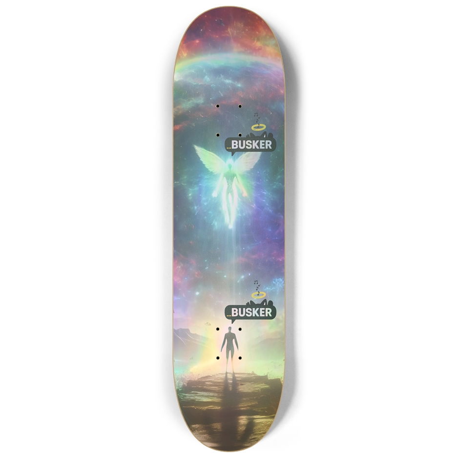 Celestial Feedback ...BUSKER 8.25 Skateboard (Holographic)