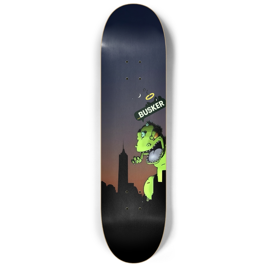 Glowing Reptar ...BUSKER 8.25 Skateboard